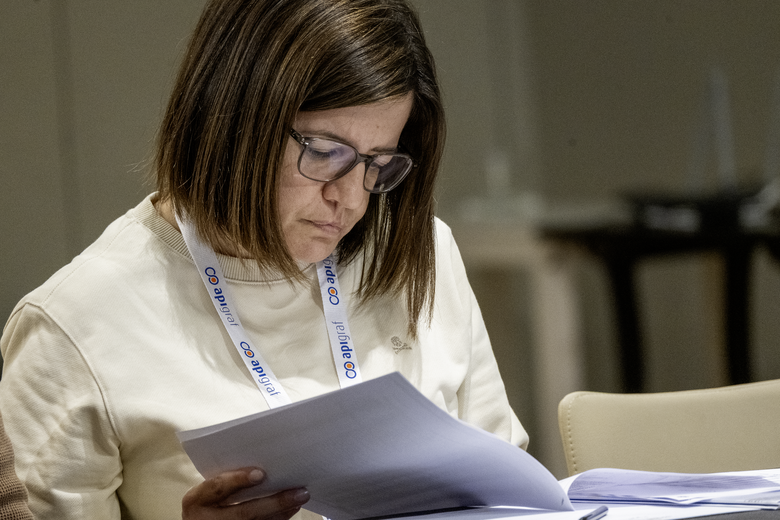 Leitura de documentação durante o encontro