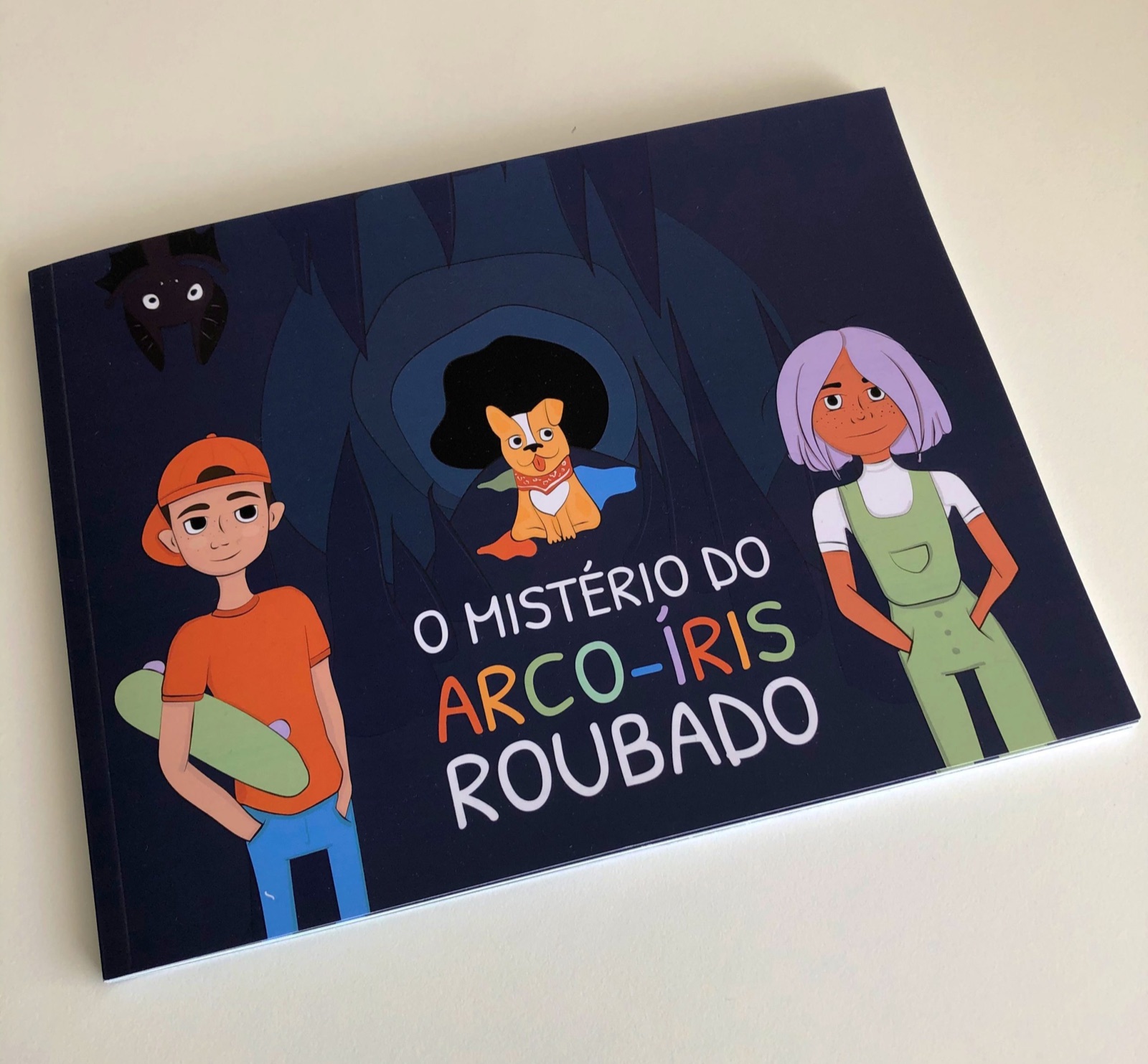 Capa de O Mistério do Arco-Íris Roubado