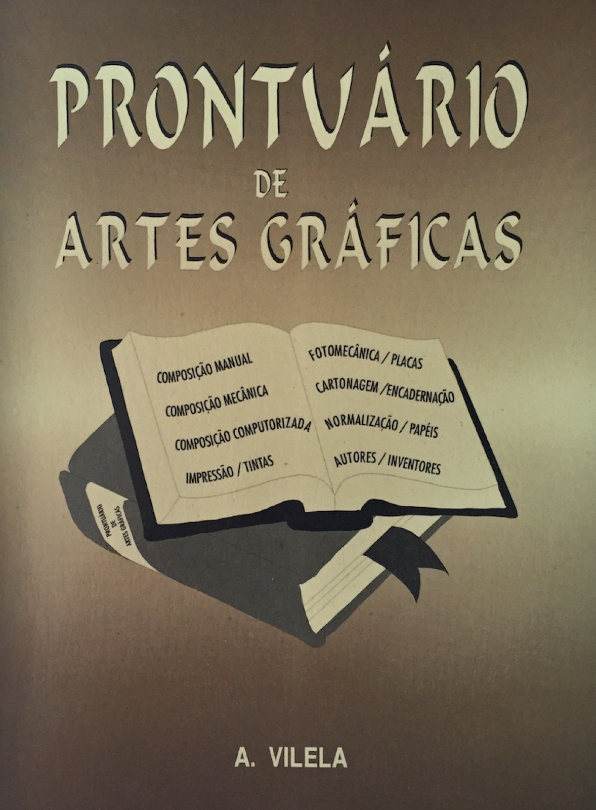 Capa de Prontuário de Artes Gráficas